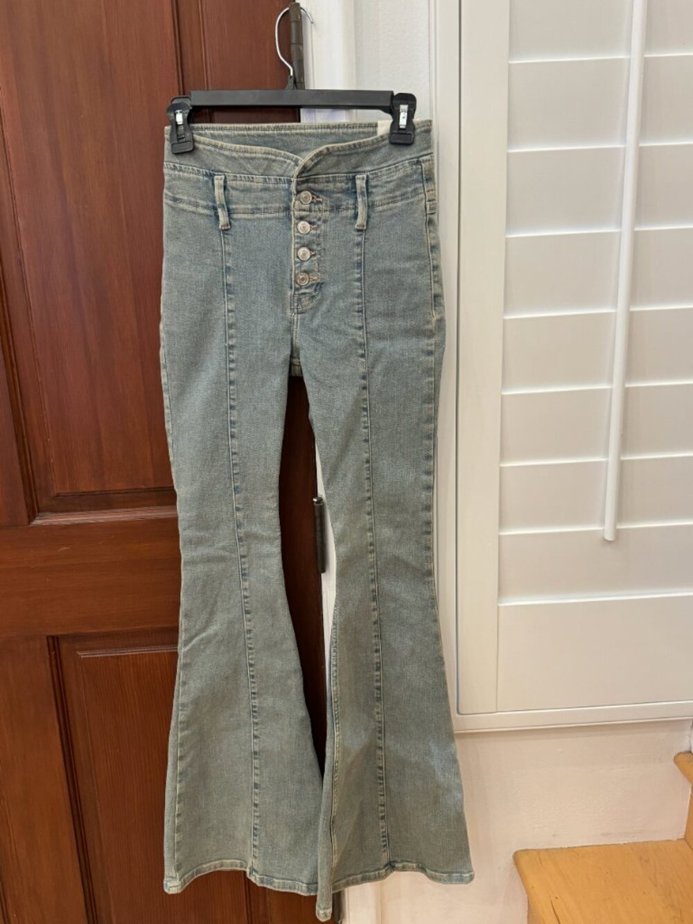Free People Light Washed Denim Jeans